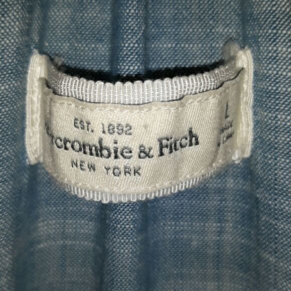 Abercrombie & Finch denim jumpsuit New York size large - Picture 2 of 8